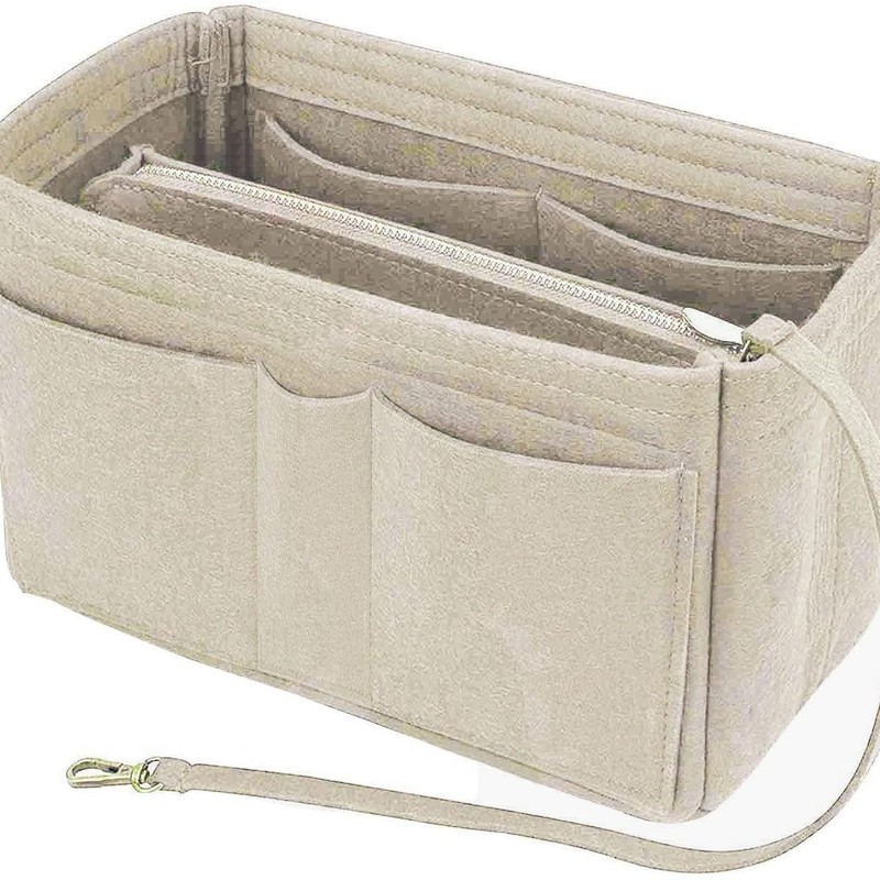 Premium Custom Felt Bag Organizer Insert (Speedy 30 & Neverfull MM)