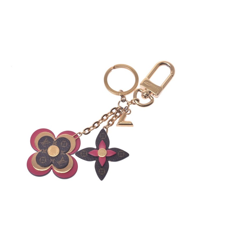 Louis Vuitton Blooming Flowers Monogram Bag Charm & Key Holder