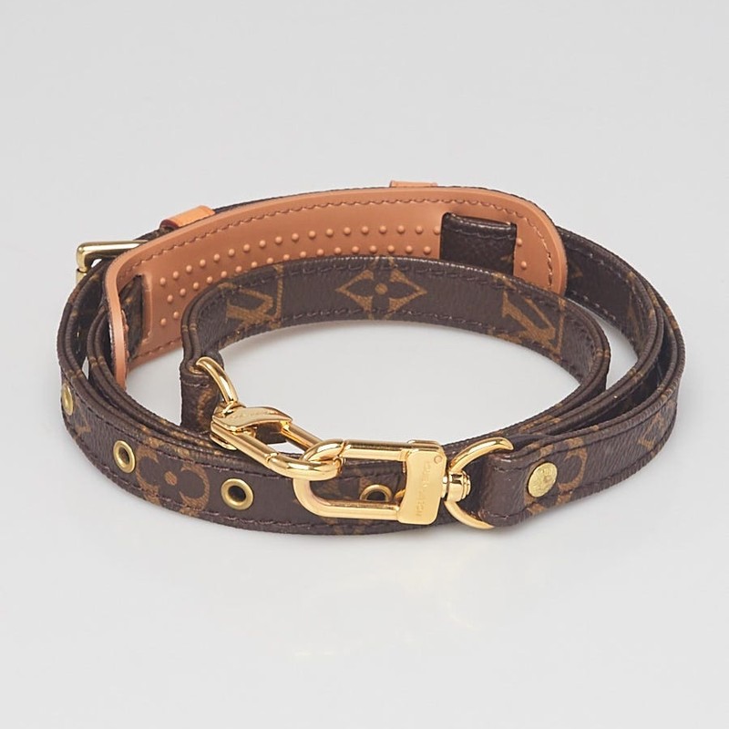 Louis Vuitton Monogram Bandoulière Adjustable Canvas Shoulder Strap 16mm